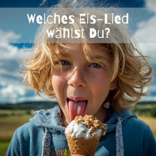 Wähle Deinen Eis-Lied-Favoriten