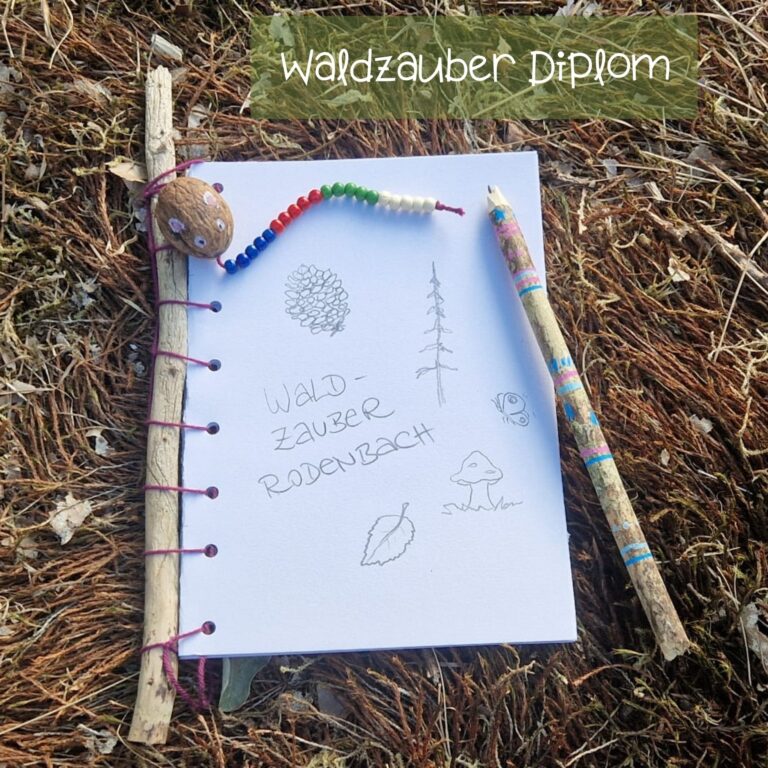 Waldzauber Erlebnis Waldzauber Diplom mit Anne und Elke