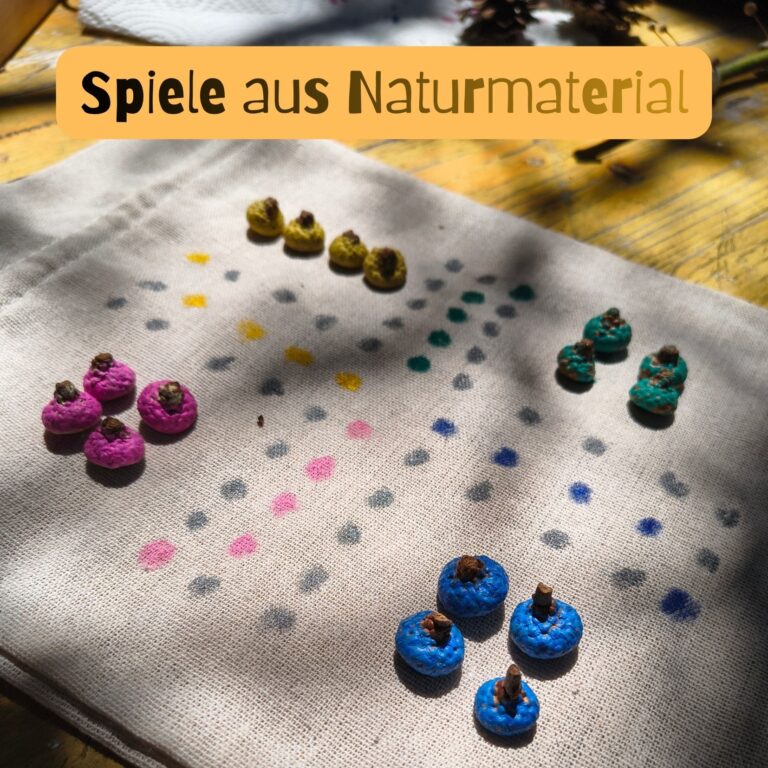 Waldzauber Rodenbach Erlebnis Spiele aus Naturmaterial mit Elke